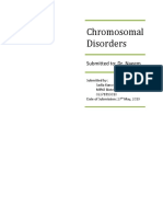 Chromosomal Disorders Simple