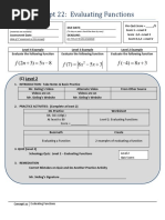 8th Evaluating Functions-1