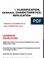 Viruses: Classification, General Characteristics, Replication