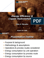 Energy Efficiency Copper Hydrometallurgy