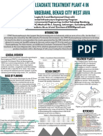 Design of Leachate Treatment Plant 4 in TPST Bantargebang, Bekasi City West Java