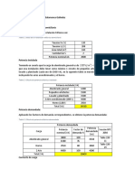 Cálculos para Instalación Domiciliaria