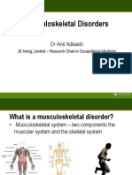 Muscoskeletal Disorders