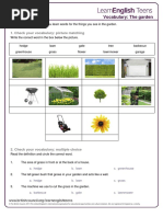 The Garden - Exercises PDF