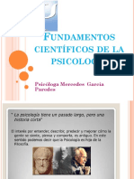 Fundamentos Científicos de La Psicología