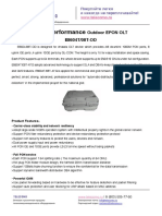 E8604t-08t-Od Outdoor Epon Olt