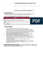 Relationship Account (R1) Scheme Form. (Version - IV)