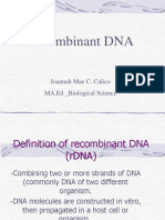 Dna Recombinant Technology