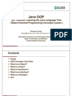 Java OOP: (SE Tutorials: Learning The Java Language Trail: Object-Oriented Programming Concepts Lesson)