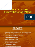 Presentation On Disaster Management