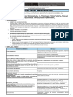 126-DATE. Especialista en Asistencia Técnica para El Programa Presupuestal PIRDAIS.