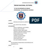 Aplicaciones de Resistencia de Materiales en Ingeniería Civil