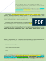 Caso Justificacion de Inversion de Duente Nacionales (Contribuyente de Segunda Categoria)