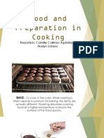 Food and Preparation in Cooking EDITED