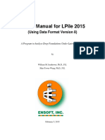 LPile 2015 User Manual PDF