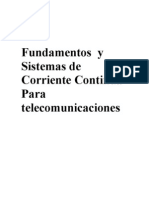 Fundamentos Operación y Mantenimiento de Sistemas de Corriente Continua