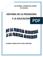 Historia de La Pedagogia y La Educacion Actividad 1