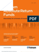 Putnam Absolute Return Funds Brochure