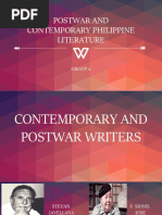 Contemporary Literature Report 1