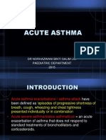 Acute Asthma Paed Wani