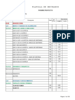 Metrado de Vivienda Unifamiliar