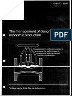 Bs-pd-6470-1981 The Managment of Design For Economic Production