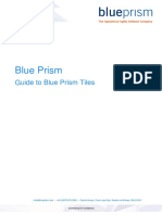 Guide To Blue Prism Tiles - 0 PDF