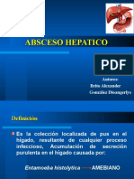 Absceso Hepatico Amebiano y Piogeno