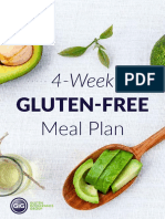 4 Week Gluten Free Meal Plan