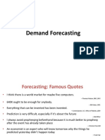 Demand Forecasting