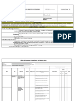 Core Behavior Competencies OPCRF