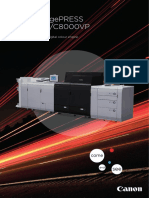 CANON ImagePress C10000VP-C8000CP Data Sheet