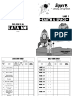 Grade 8 Science - 2nd Quarter - Earth & Space Activity Workbook