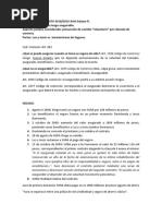 Análisis Sentencia Aseguradoras y Suicidio. Sentencia SC-5679 - Ariel Salazar