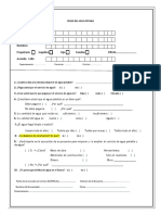 Censo Del Agua Potable