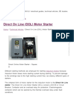 Direct On Line (DOL) Motor Starter