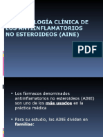 Aines - Farmacología Clínica de Los Antiinflamatorios No Esteroideos