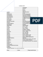 Unit Vocabulary Collocations