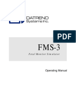 Datrend FMS-3 Operating Manual