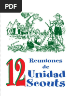 12 Reuniones Unidad Scout 2015