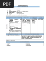 Sesión de Aprendizaje La Decena