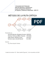 Metodología de La Ruta Crítica