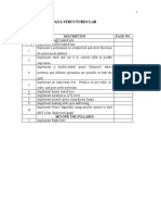 Data Structure Lab Manual Aim & Algo