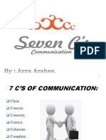 7 C of Communication