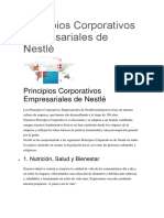 ZPrincipios Corporativos Empresariales de Nestlé