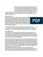 Dynamic Load Test: Motion or Acceleration Transducer