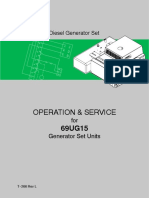 Operation & Service: Diesel Generator Set