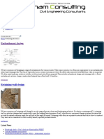 Retaining Structure Vs Embankment