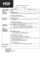 Lesson Plan For Form 3 Civic