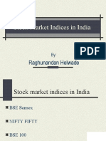 Stock Market Indices in India: Raghunandan Helwade